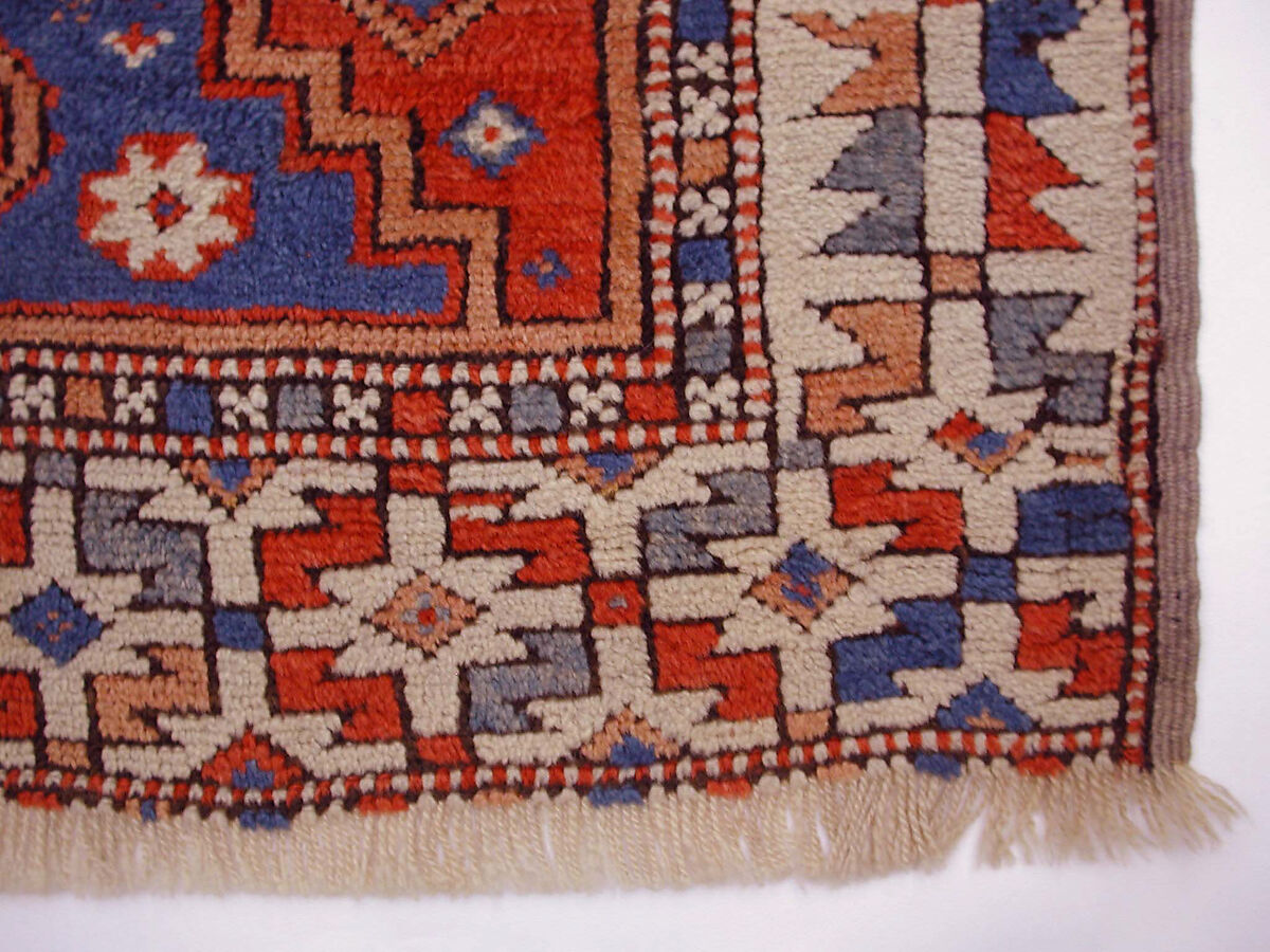 Carpet, Wool (warp, weft, and pile); symmetrically knotted pile