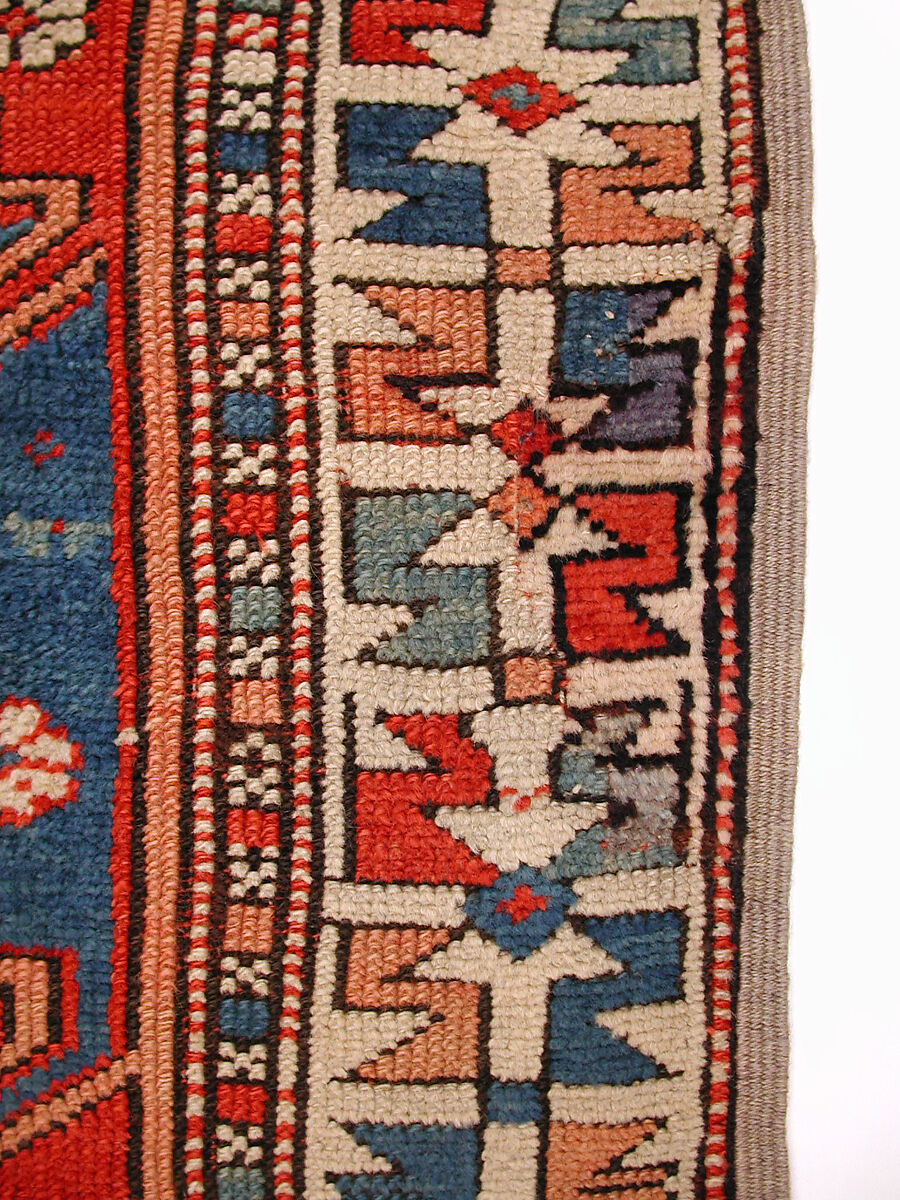 Carpet, Wool (warp, weft, and pile); symmetrically knotted pile