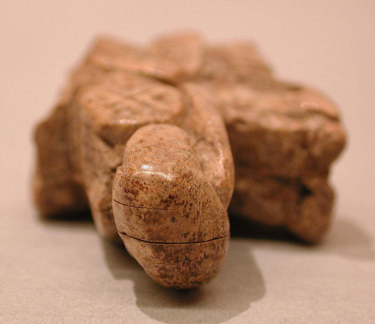 Chess Piece, Rook, Ivory; carved