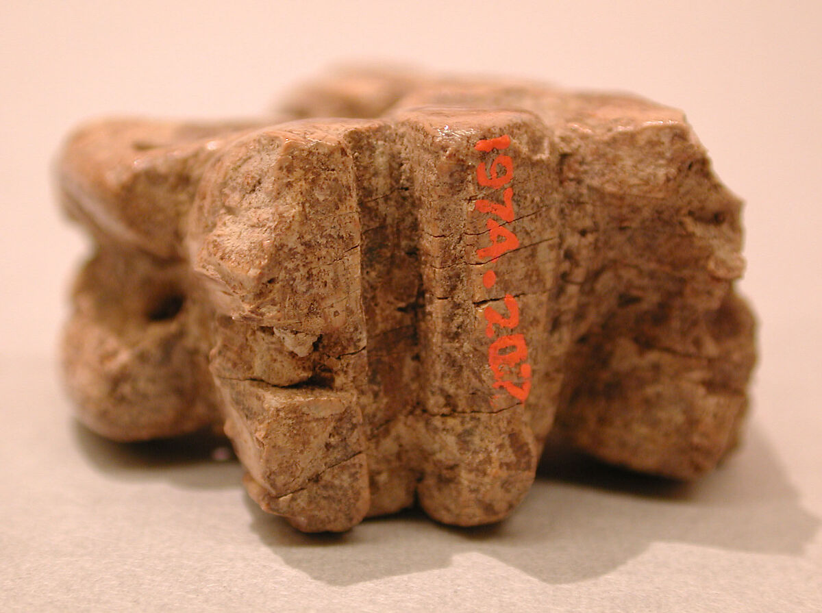 Chess Piece, Rook, Ivory; carved