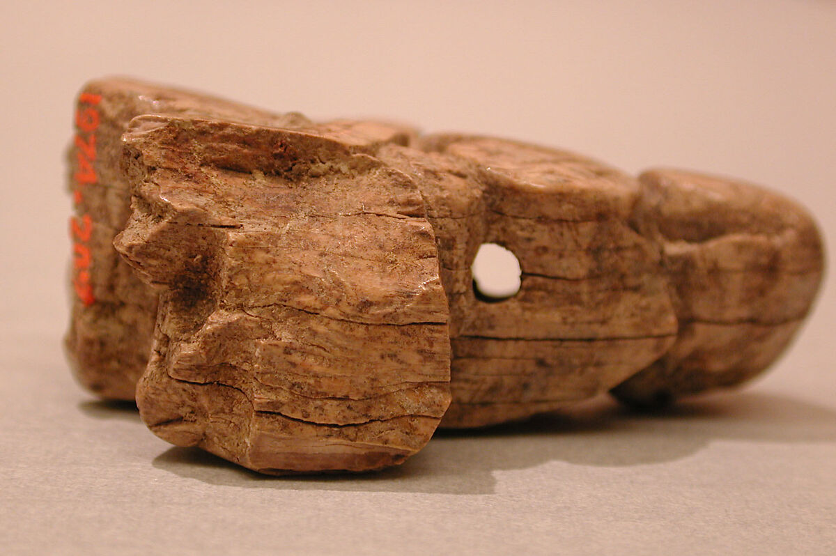 Chess Piece, Rook, Ivory; carved