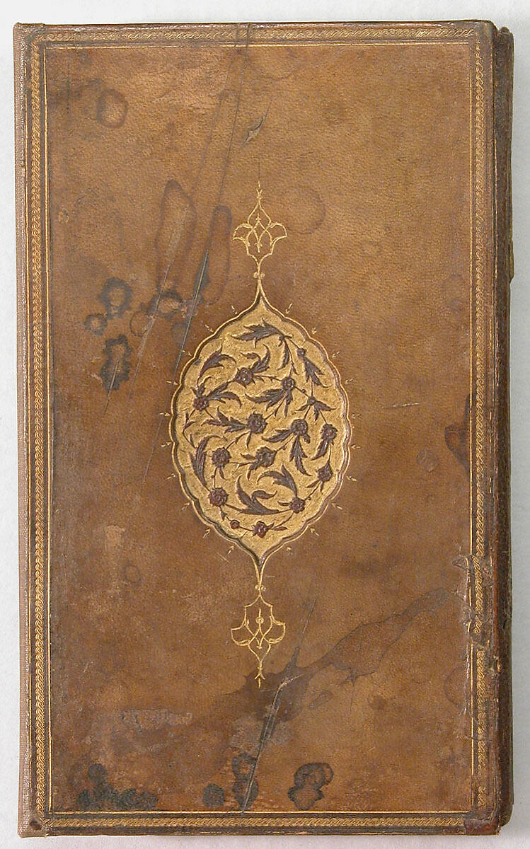 Bookbinding, Leather; tooled, gilded, and painted