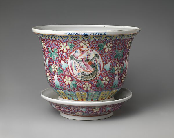 Jardiniere, Porcelain, Chinese 