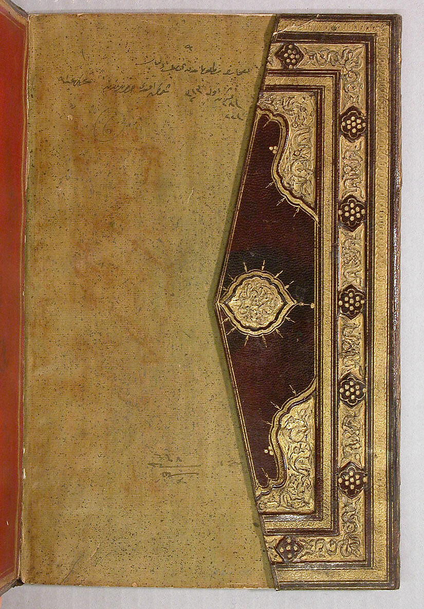 Bookbinding, Leather; stamped and gilded