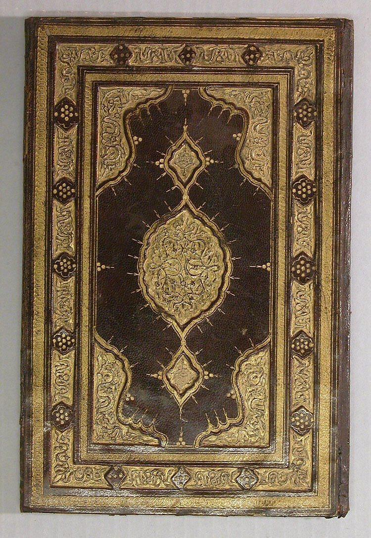 Bookbinding, Leather; stamped and gilded