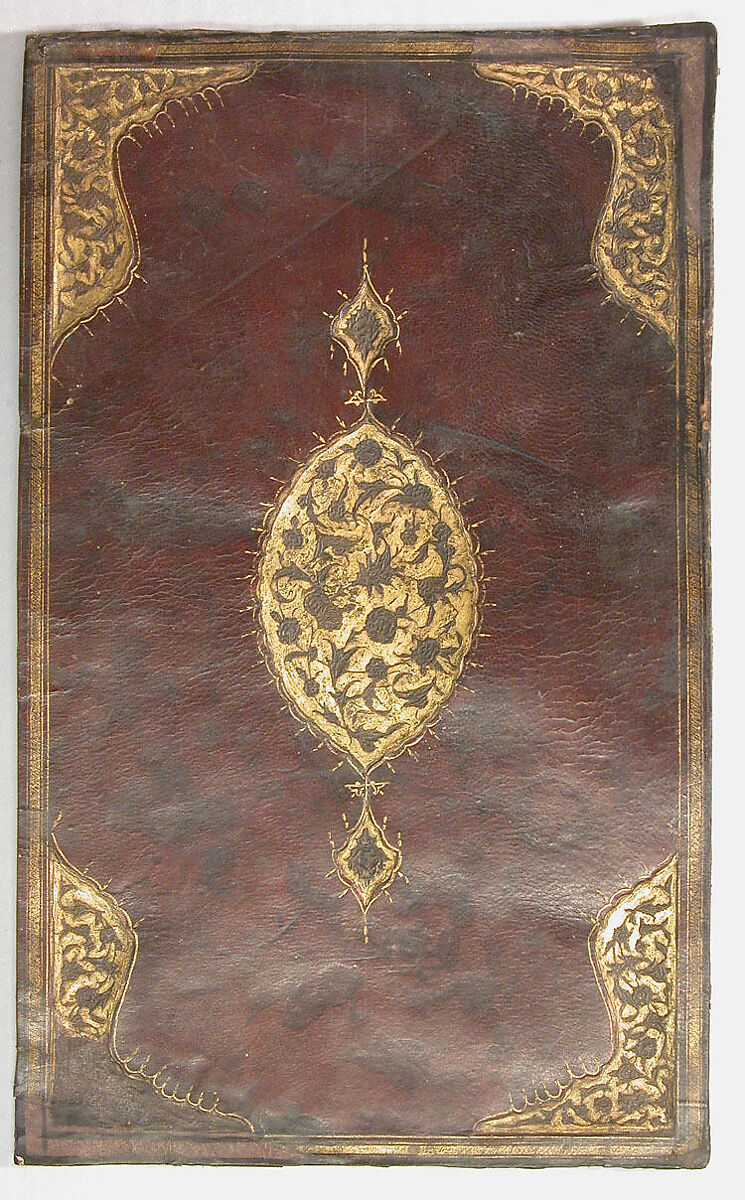 Bookbinding, Leather; tooled and gilded 