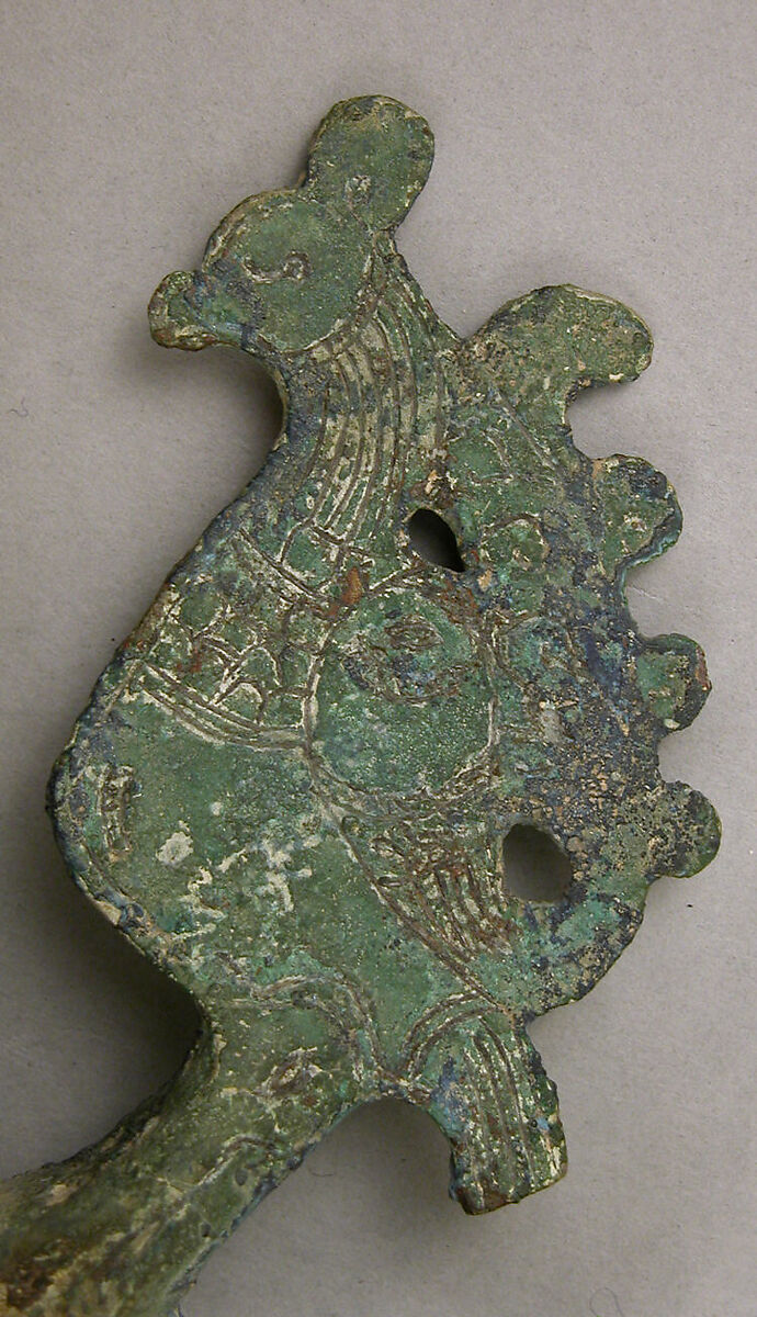 Finial, Bronze; cast and chased