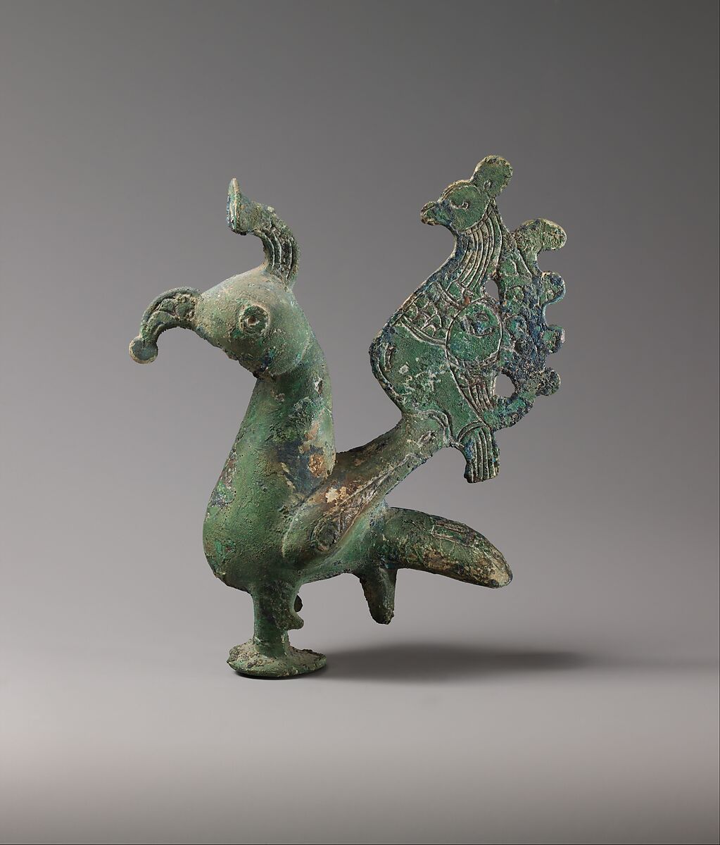 Finial, Bronze; cast and chased 