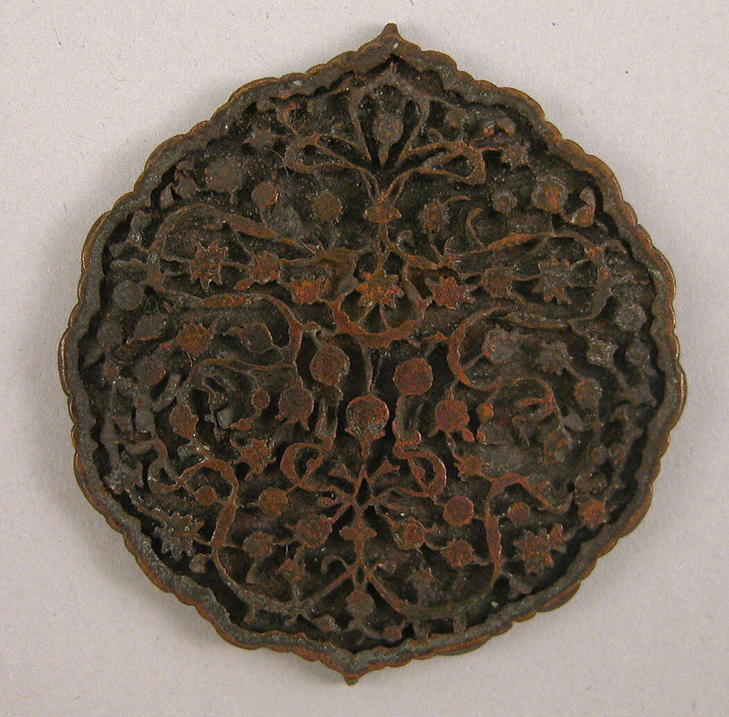 Bookbinding Element, Copper; cast