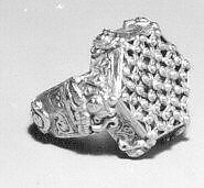 Ring, Gold; cast, engraved, granulation