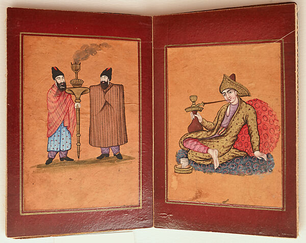 Paintings in Lacquer Binding, Ink, opaque watercolor, and gold on paper