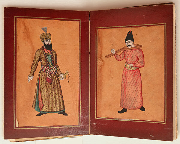 Paintings in Lacquer Binding, Ink, opaque watercolor, and gold on paper