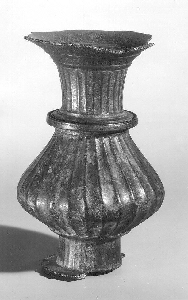 Finial, Bronze; cast and engraved