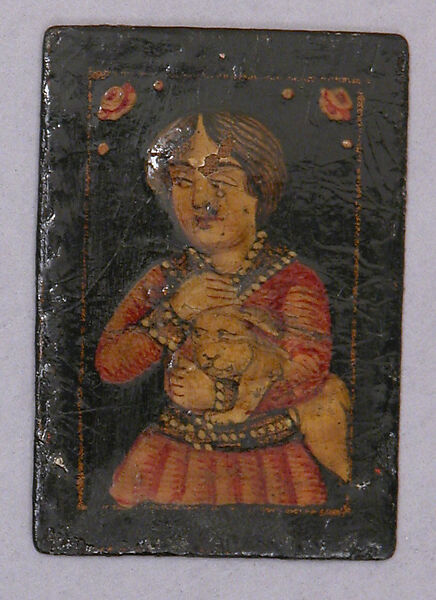 Playing Card, Paper, paint, lacquer, and gold