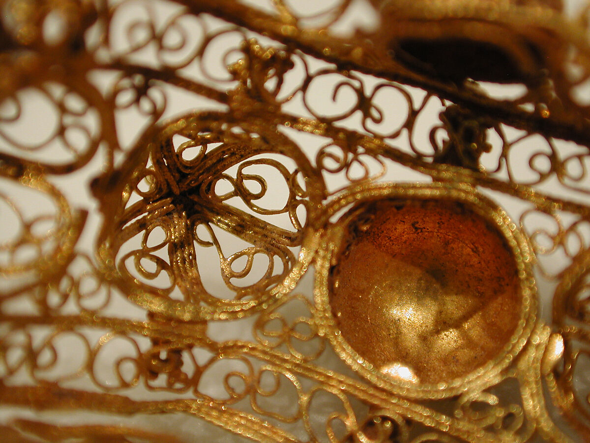 Earring, One of a Pair, Gold