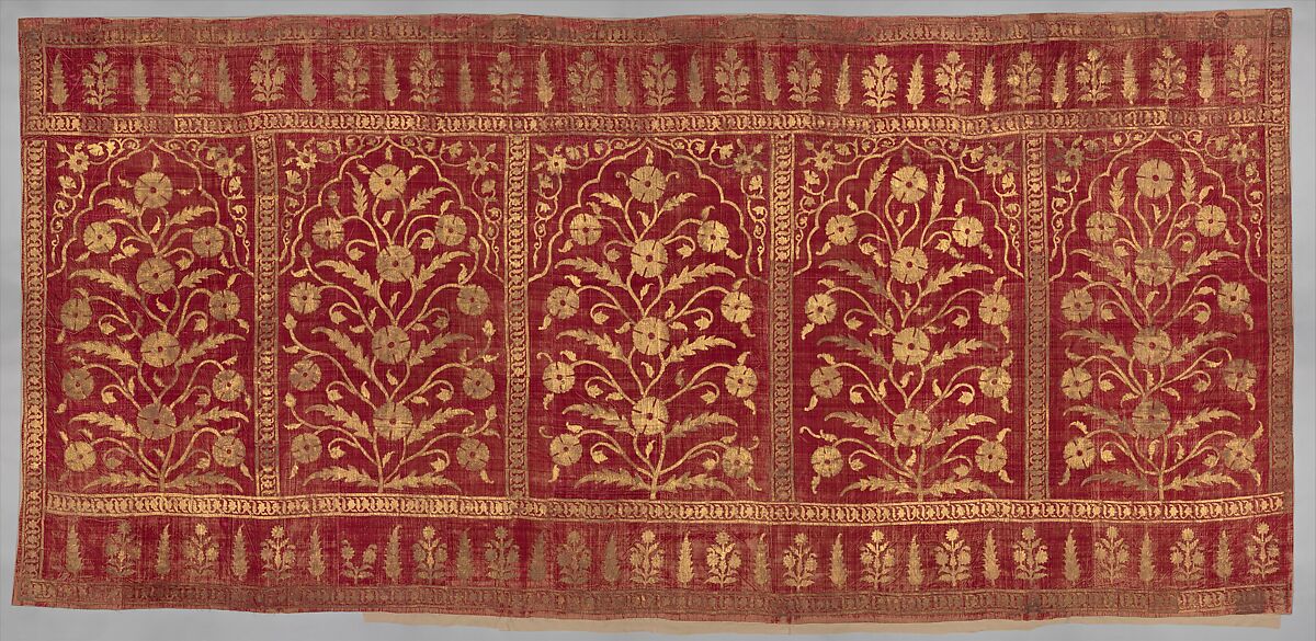 Red Colored Textile Used To Make Indian Dresses Stock Photo