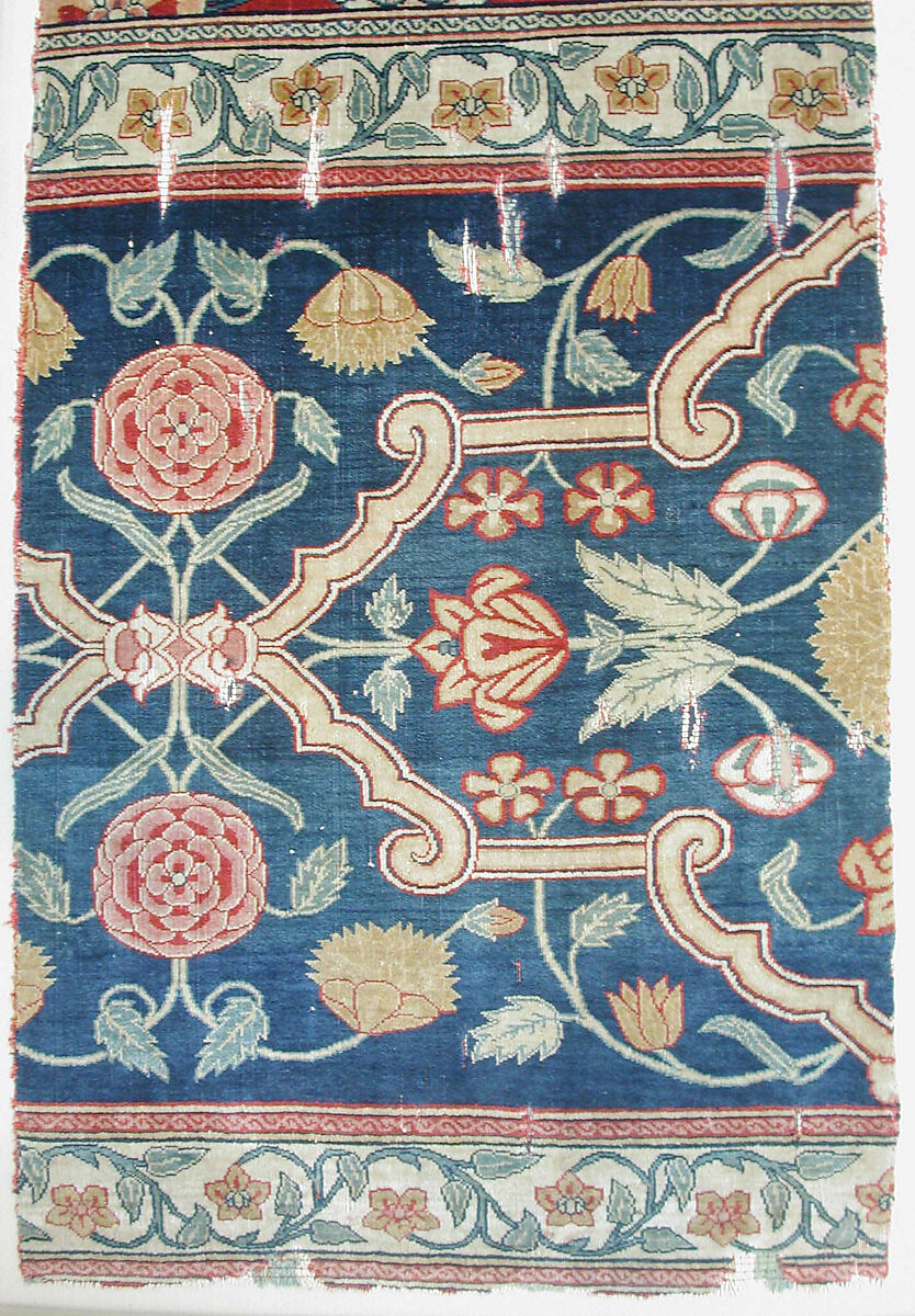 Textile Fragment, Silk, wool