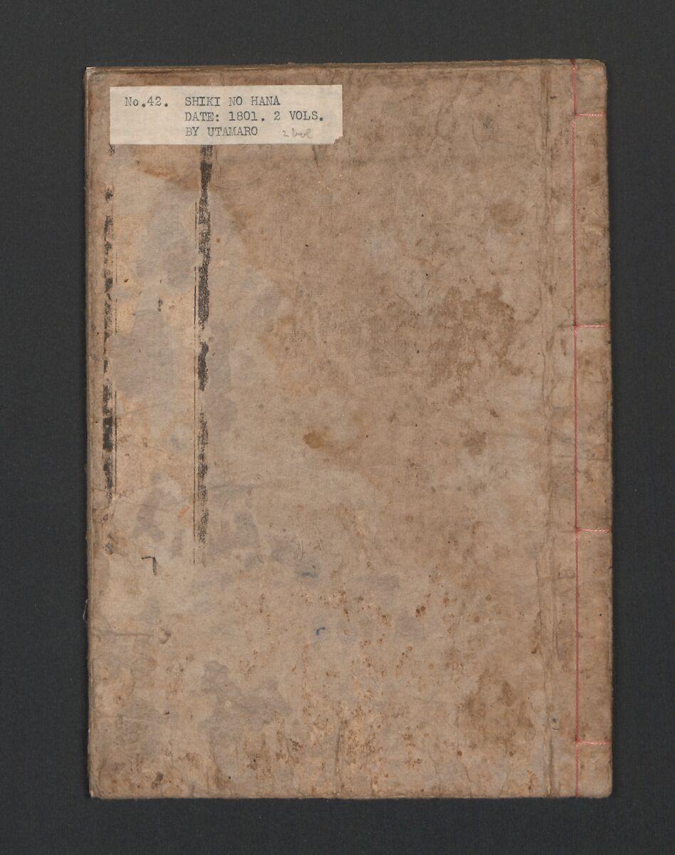 Picture Book of Flowers of the Four Seasons (Ehon shiki no hana) 絵本四季花, Kitagawa Utamaro 喜多川歌麿 (Japanese, ca. 1754–1806), Set of two polychrome woodblock printed books; ink and color on paper, Japan