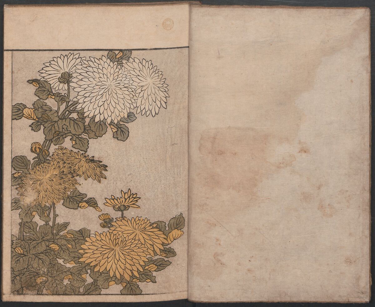 【唯一無二の作品】four seasons Kitagawa Utamaro 喜多川歌麿 - Picture Book of Flowers of the Four