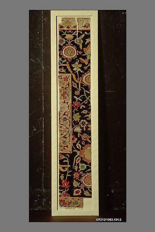 Textile Fragment, Wool, cotton, and silk