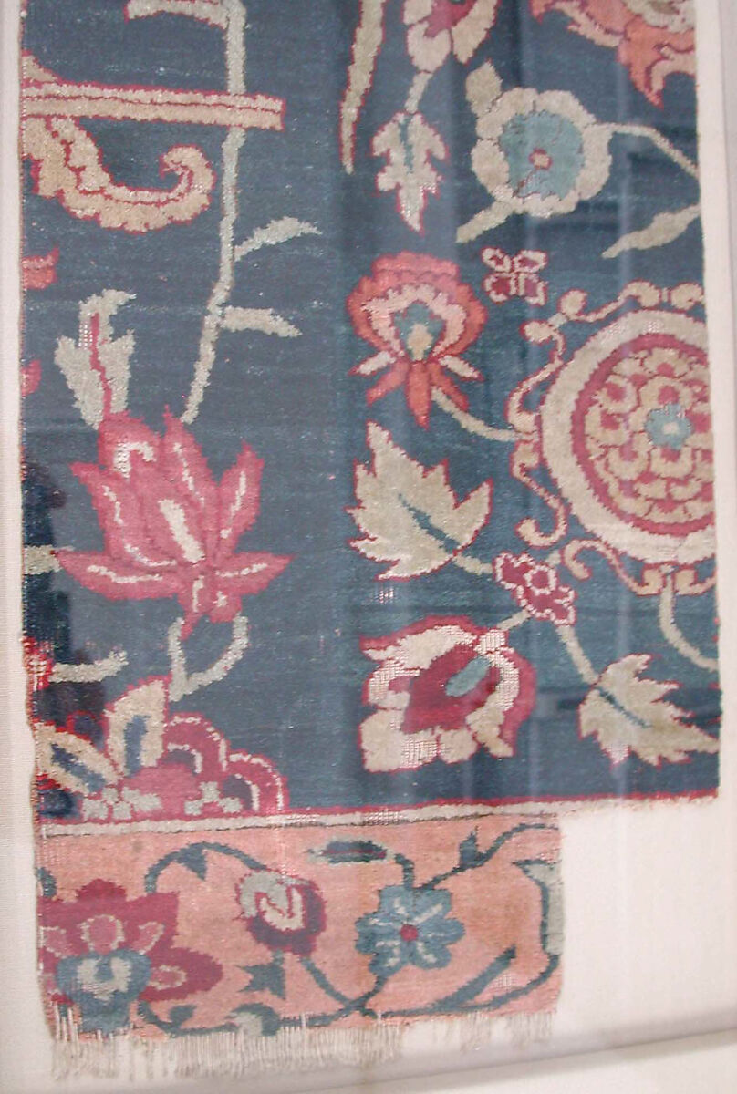 Textile Fragment, Wool, cotton, and silk