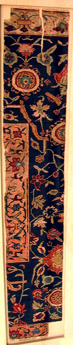 Textile Fragment, Wool, cotton, and silk