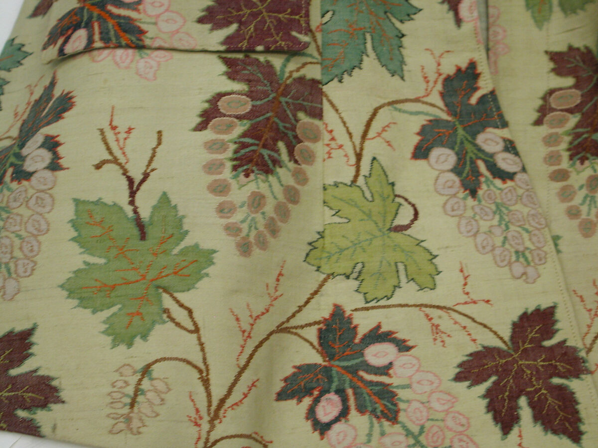 Child's Coat, Wool; double interlocking twill tapestry weave