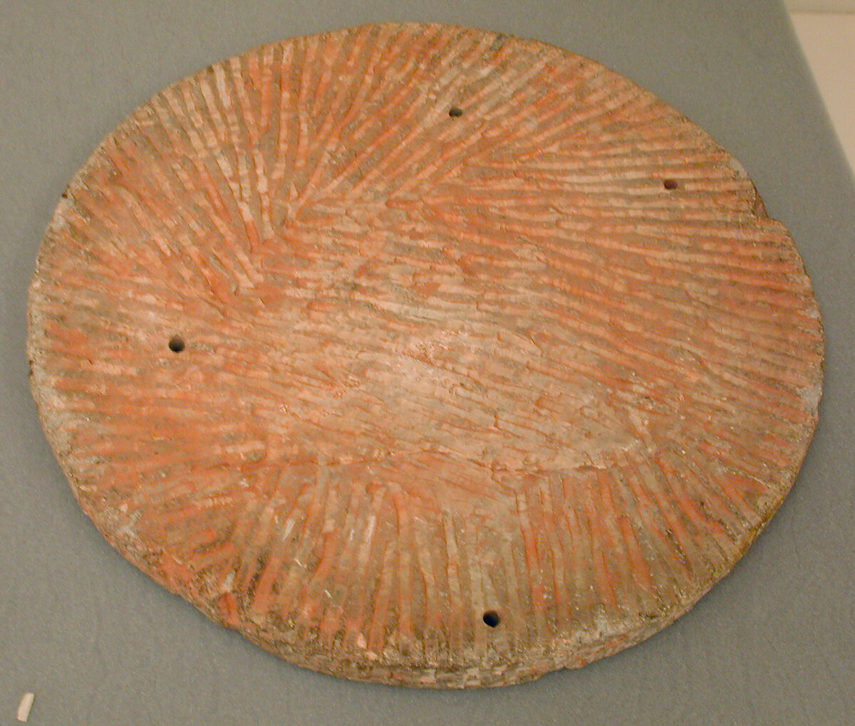 Calligraphic Roundel, inscribed "Ya 'Aziz" (Oh Mighty), Sandstone; carved, traces of pigment