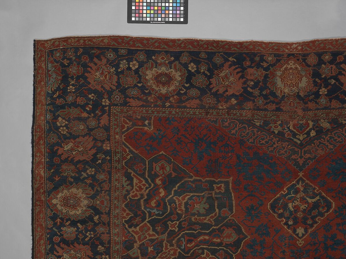 Carpet, Wool (warp, weft, and pile); symmetrically knotted pile