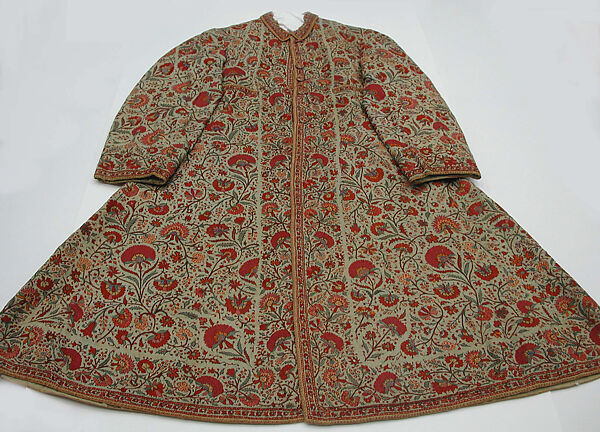 Coat for a Youth, Wool, silk; twill weave, embroidered