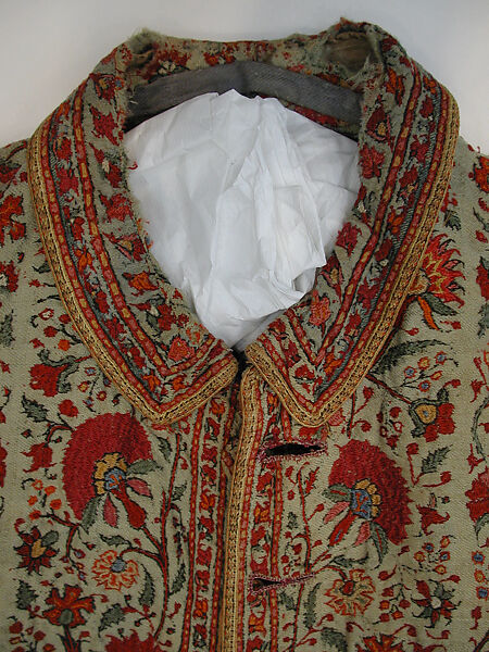 Coat for a Youth, Wool, silk; twill weave, embroidered