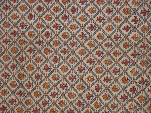 Shawl of Joined Fragments, Wool; twill weave and double interlocking twill tapestry weave