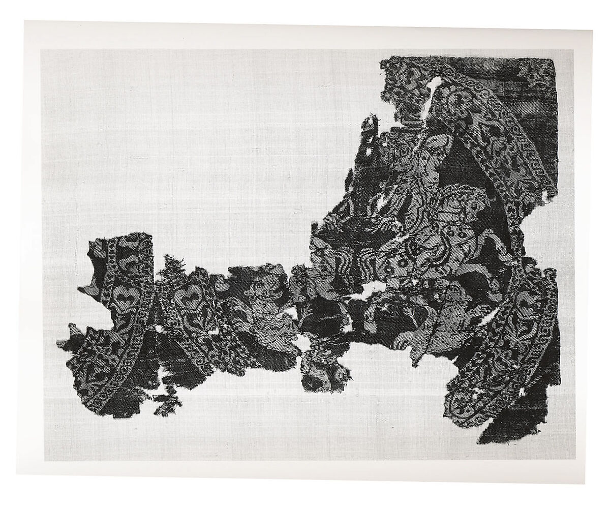 Textile Fragment, Silk; samite