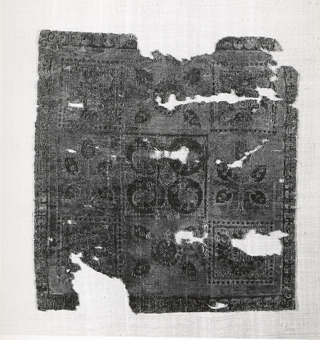 Textile Fragment, Silk; samite