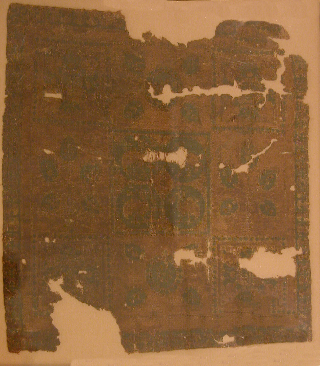 Textile Fragment, Silk; samite