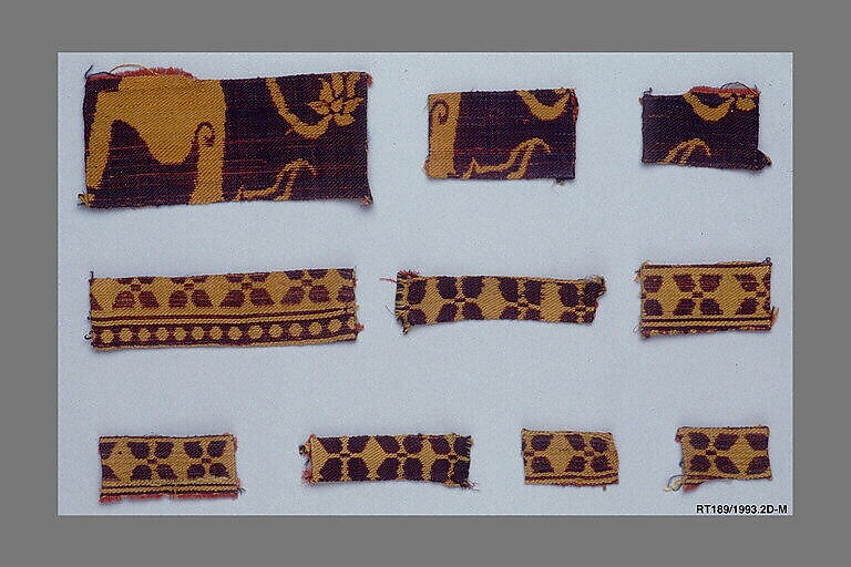 Textile Fragments, Silk; samite