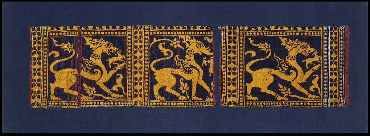 Textile Fragments, Silk; samite