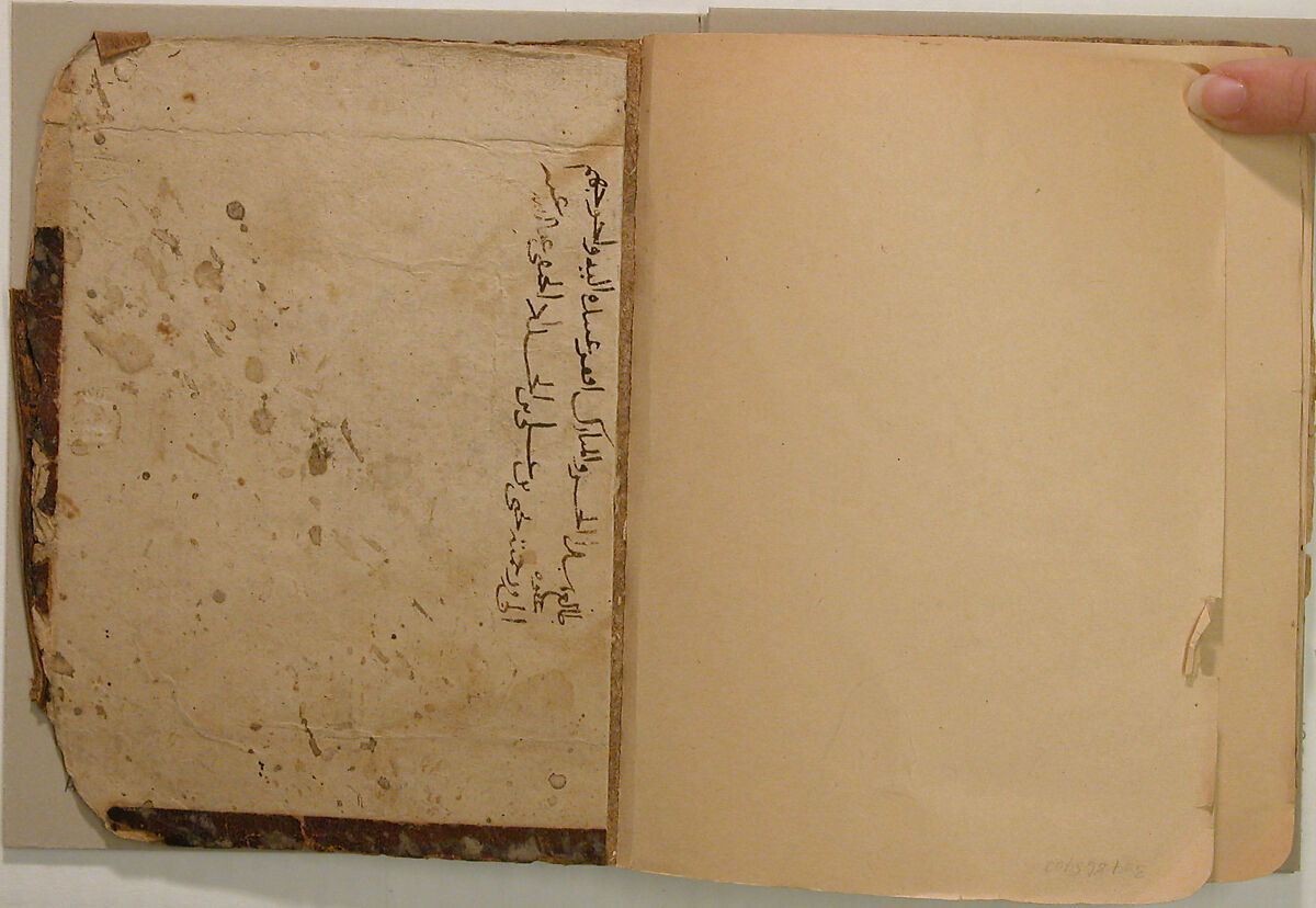 Munajat (Confidential Talks) of 'Ali ibn Abu-Talib, Ink, opaque watercolor, and gold on paper; morocco leather binding