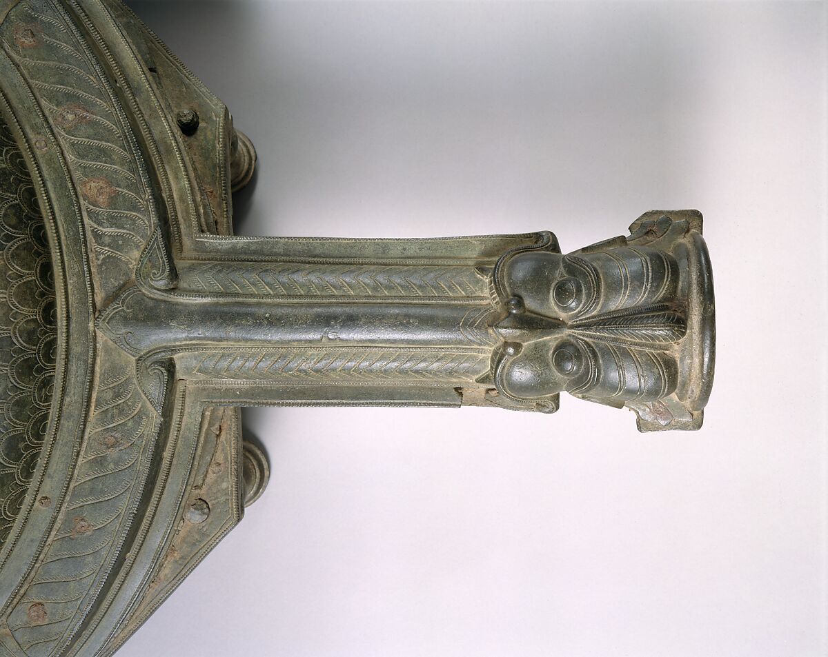 Garden Fountain, Brass; cast in sections, joined and engraved