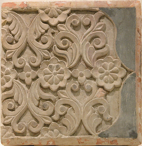 Panel, Stone; carved