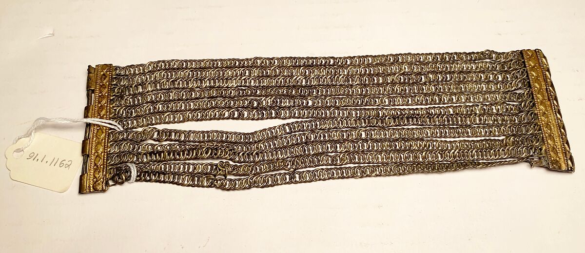 Bracelet, Silver and gold 