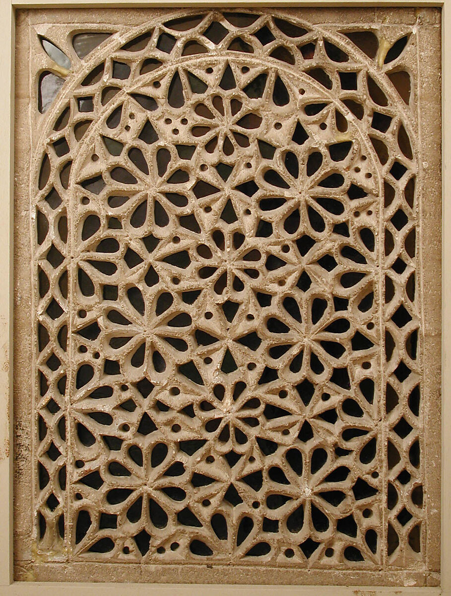 Window, Gypsum, stained glass