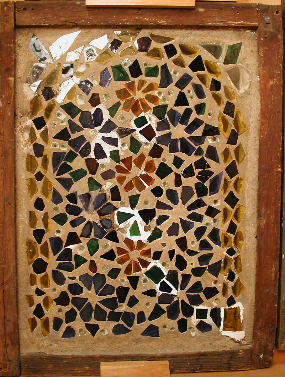 Window, Gypsum, stained glass