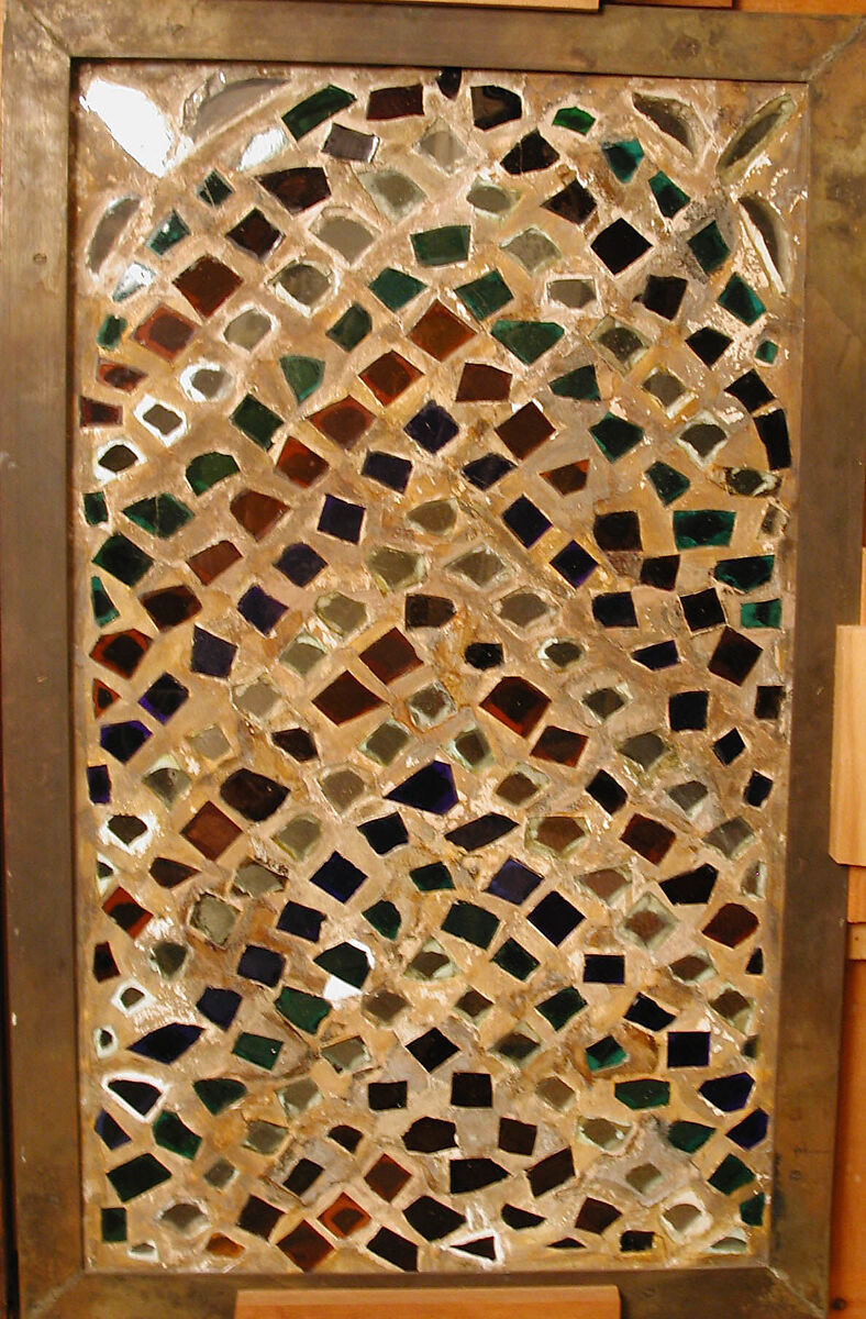 Window, Gypsum, stained glass