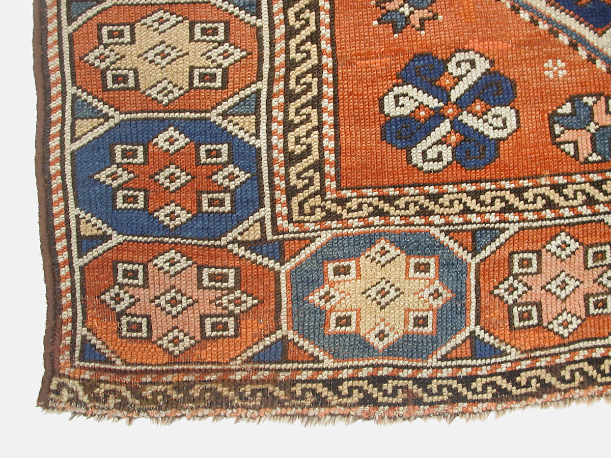 Carpet, Wool (warp, weft, and pile); symmetrically knotted pile