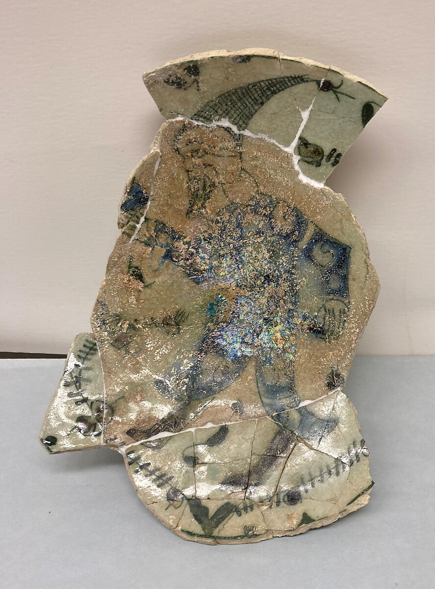 Bowl, Stonepaste; underglaze painted