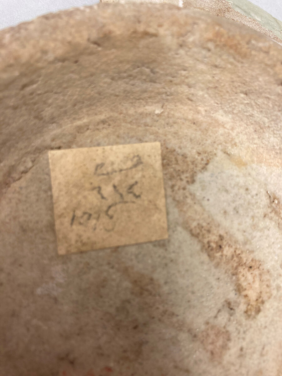 Bowl, Stonepaste; underglaze painted