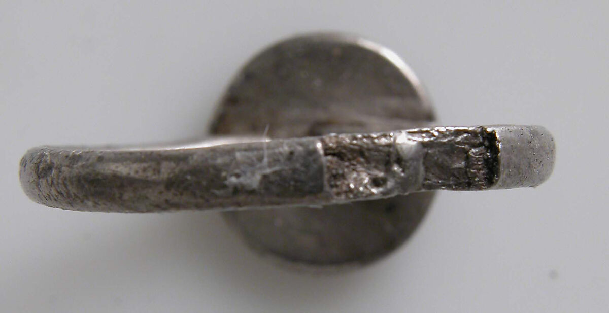 Seal Ring, Silver shank
bezel: carved