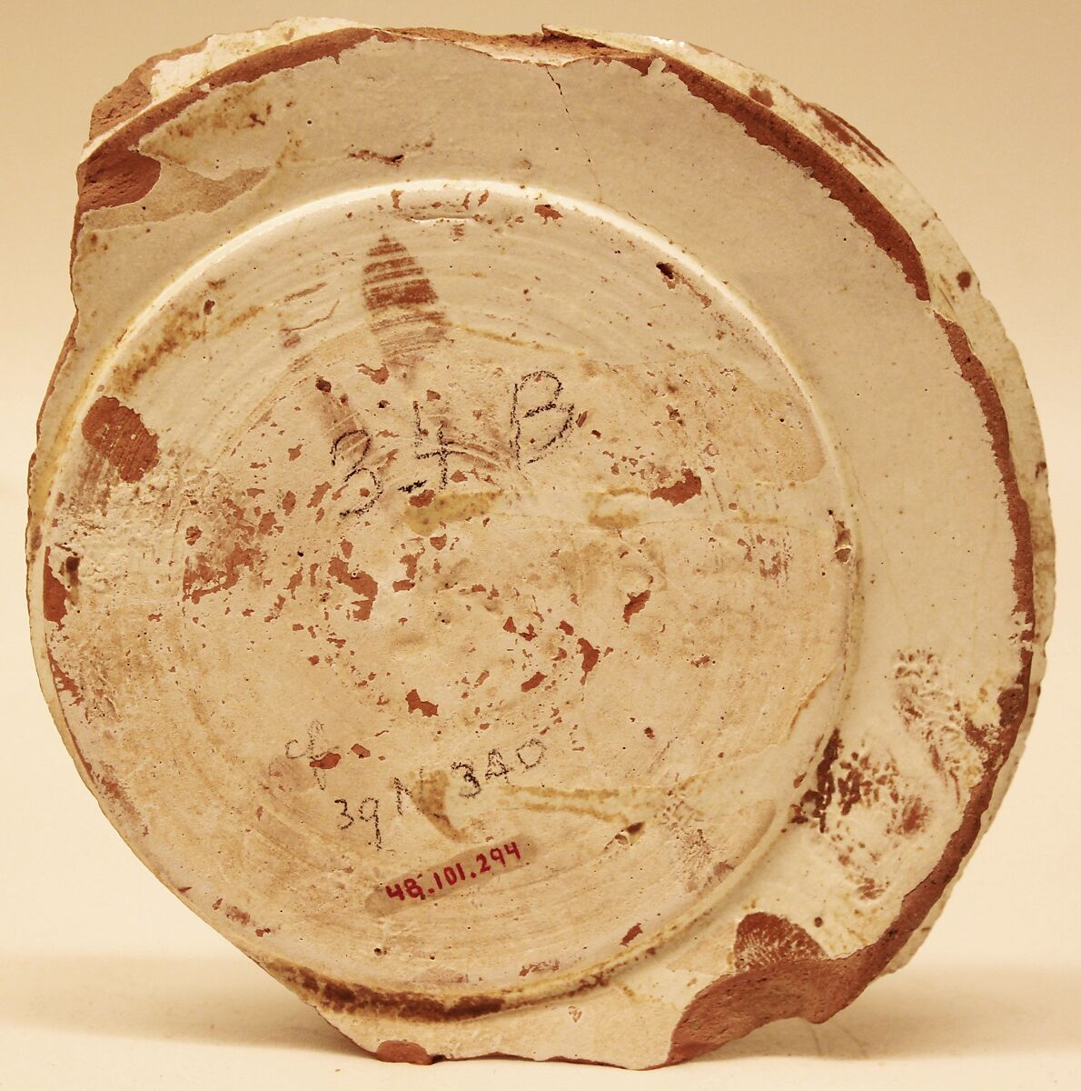 Ceramic, Earthenware (?)