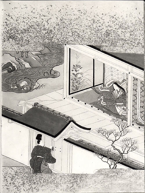 Tales of Ise (Ise monogatari), Three illustrated books; ink, color, and gold on paper, Japan